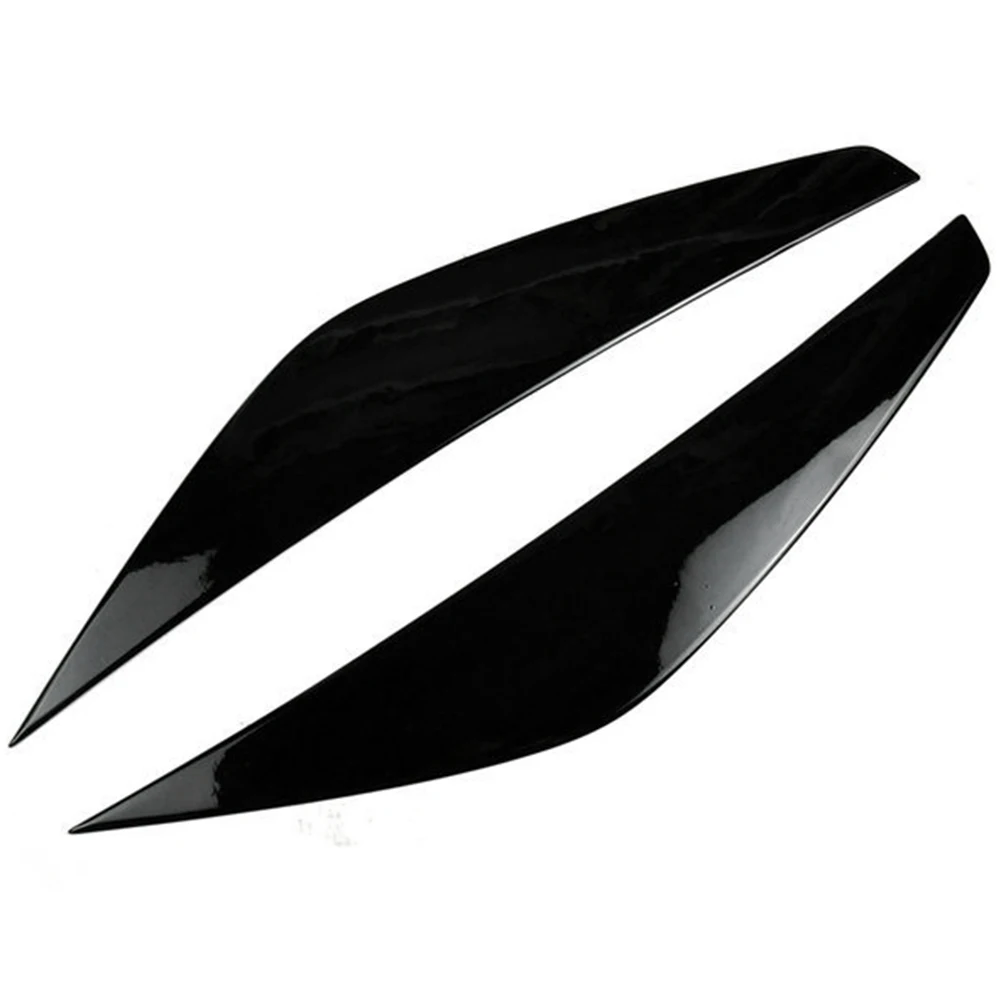 

AM-For Ford Escape Kuga Maverick 2017-2020 Front Headlight Lamp Cover Strip Eyebrow Trim Sticker Resin Accessories