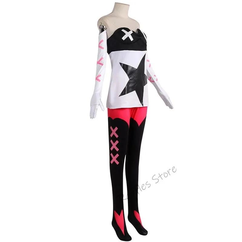 

DY20Verosika Mayday Cosplay Costume Uniform Suit Female Demon Hotel Halloween Carnival Christmas Dress Anime Cosplay Prop25