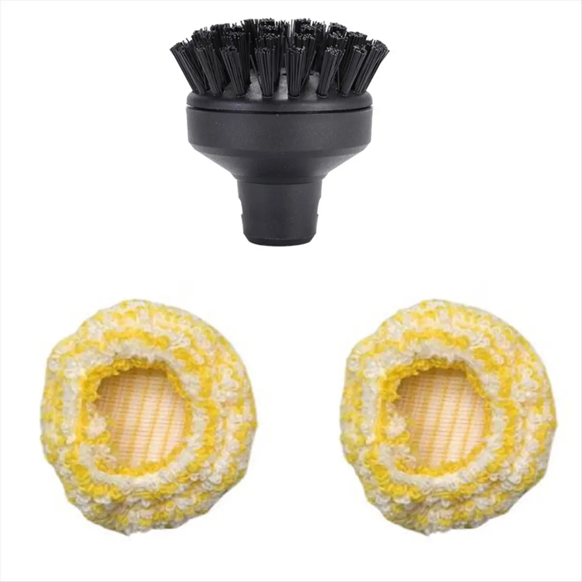 2026 Trend Large Round Brush Steam Kit for SC Series Steam Cleaners Steam Cleaner Accessories