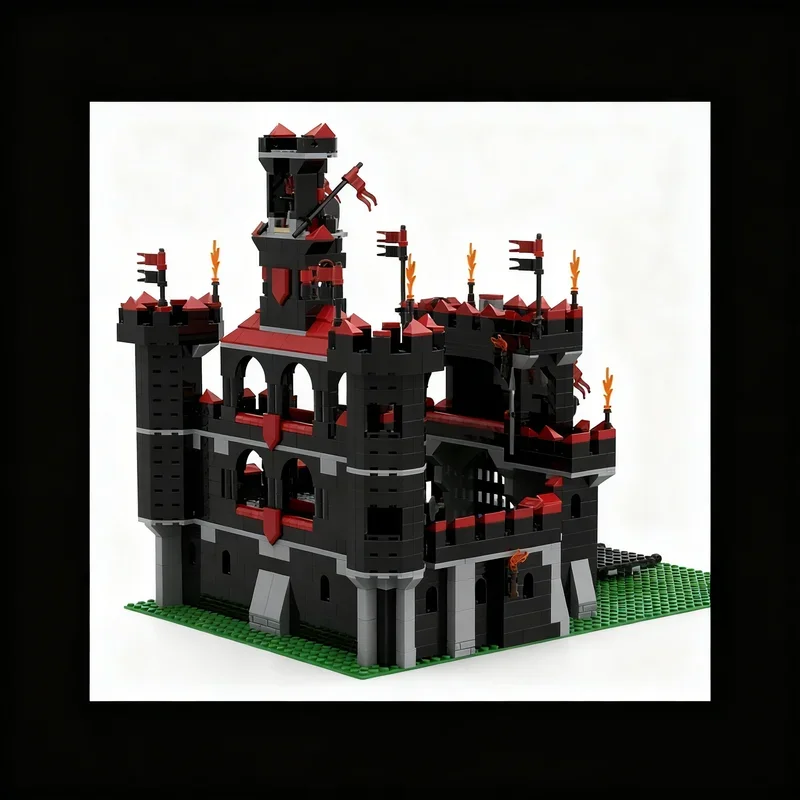 1178pcs MOC Castle The Dragon Wizard S Model Building Blocks Toy Construction Creative festival Gifts Education Idea Brick