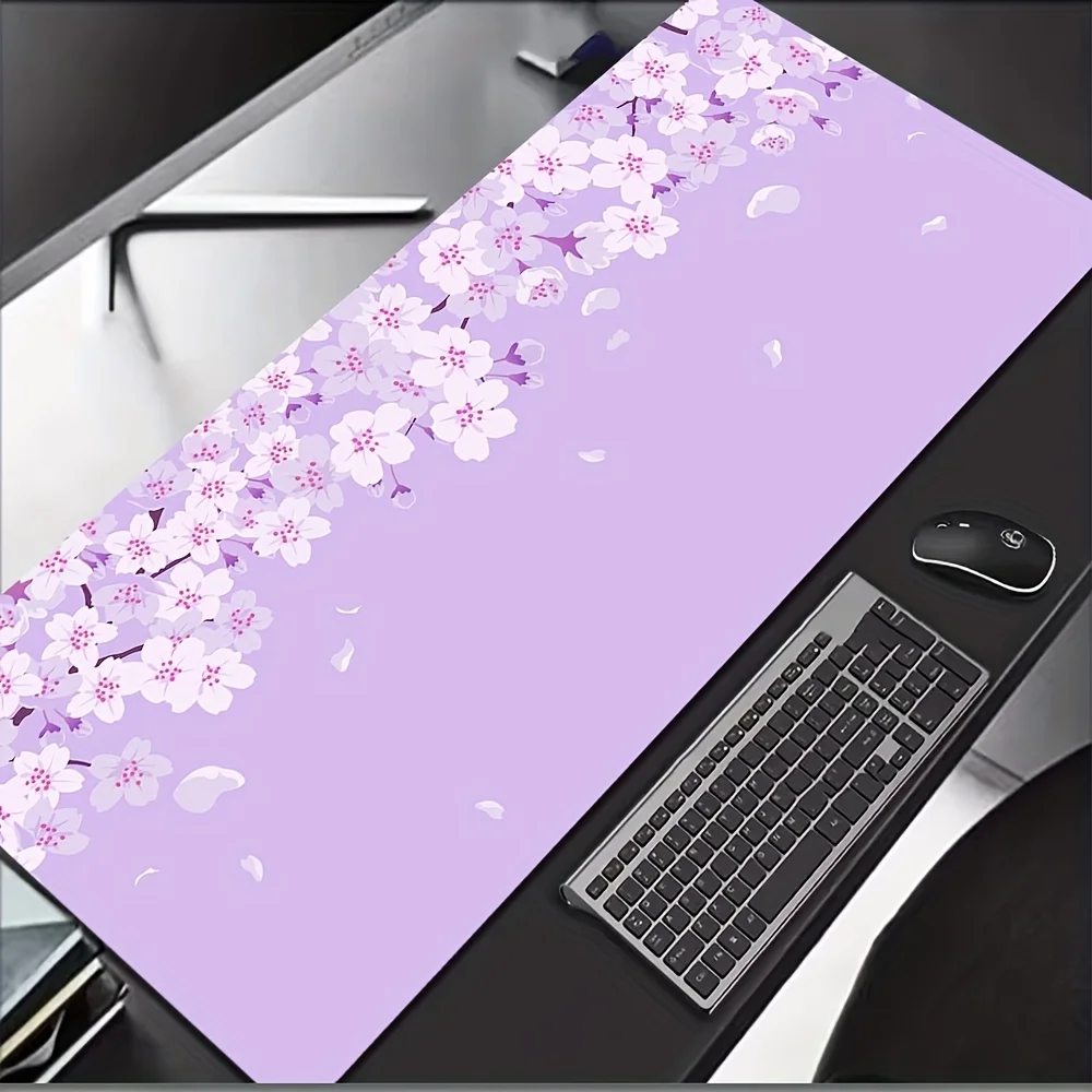 

Sakura large-sized gaming mouse pads with anti-slip rubber in multiple sizes are suitable for office and home computer desk MATS