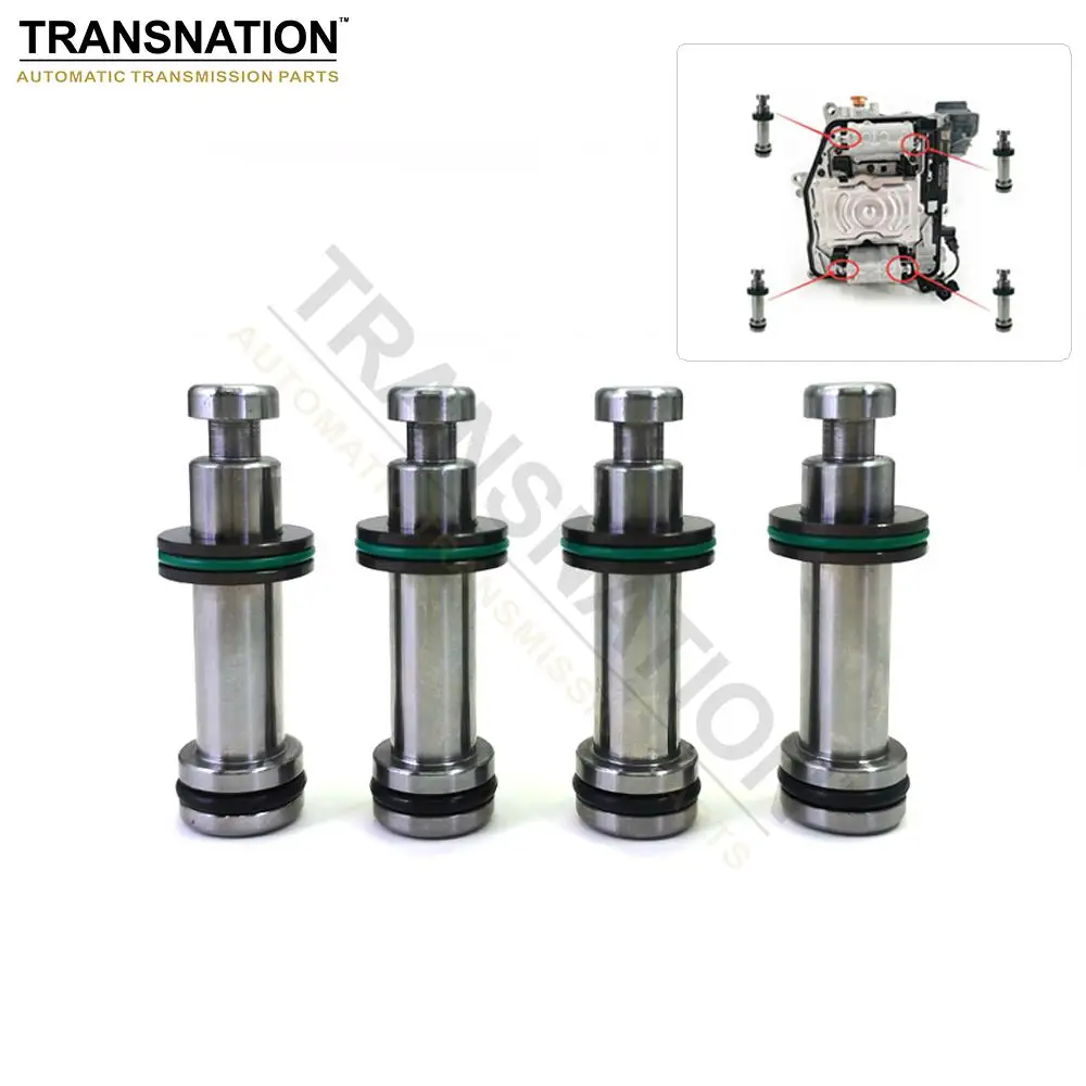 4PCS DQ200 0AM DSG7 Transmission Valve Body Push Control Rod For Audi VW JETTA Car Accessories Transnation 217356