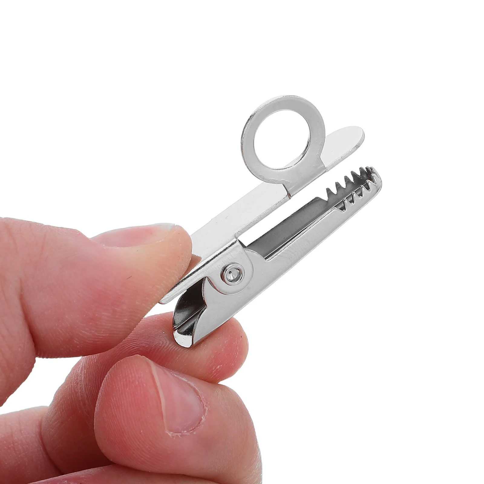 

20pcs Lavalier Microphone Clip Metal Collar Mic Holder Adjustable Lapel Clip For Shirts Ties - Universal Mic Clips Replacement