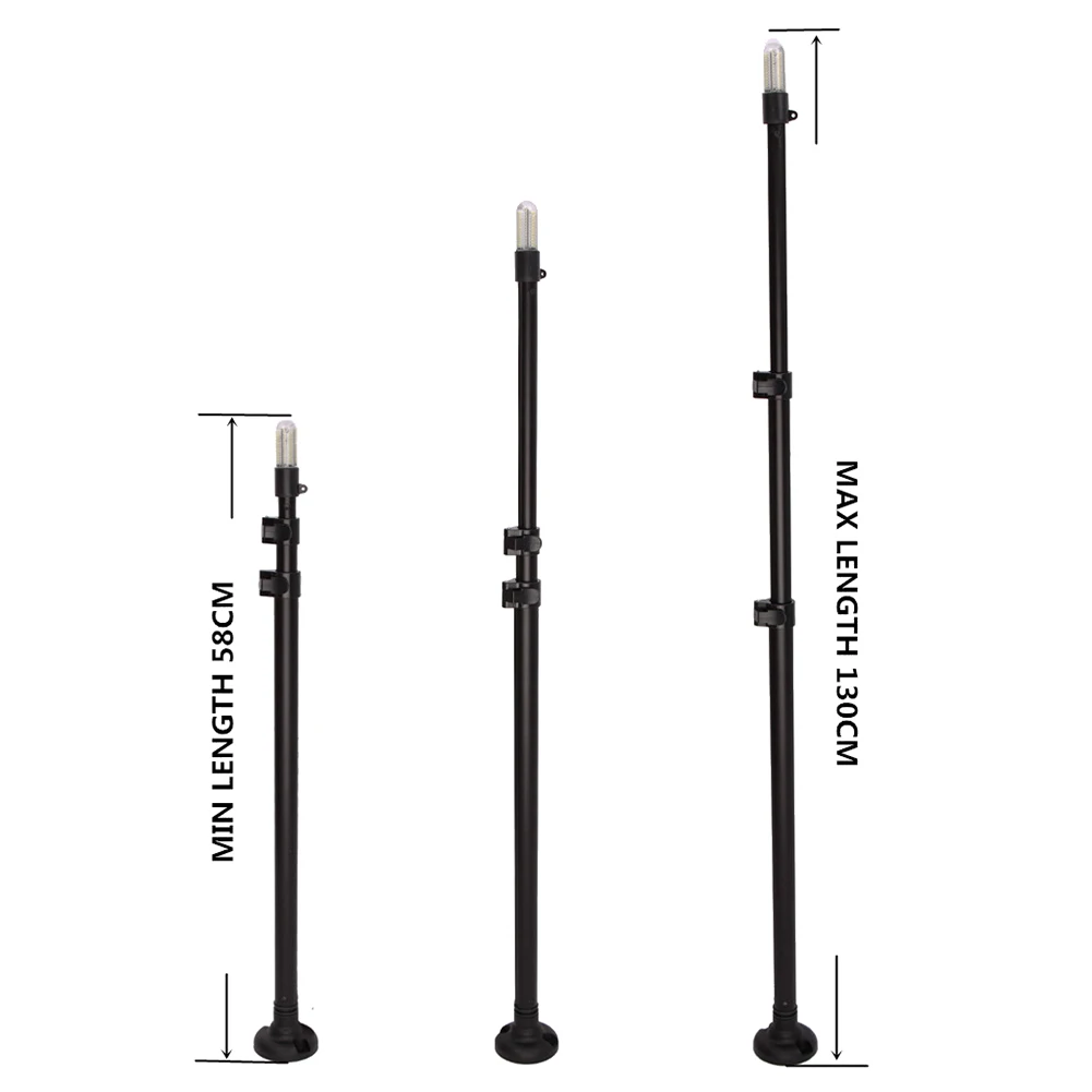Parts Brand New High Quality Safety Flag Light For Kayak Boat Voltage Aluminum Flag Pole Adjusted Lightweight Outdoor Accessory