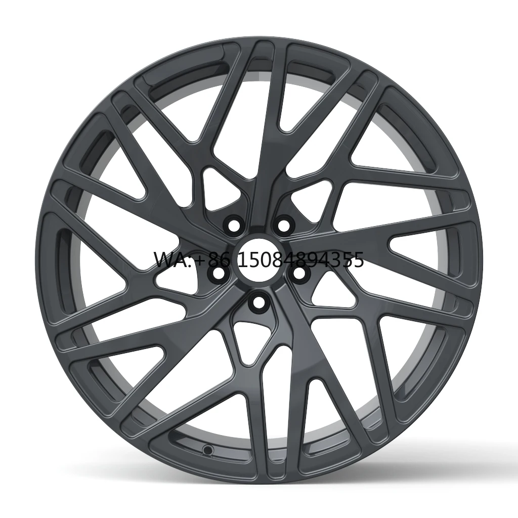

New Deep Dish Unique Design Personalized Forged Aluminium Alloy Wheels 130/120mm PCD 18/30/35mm ET Black