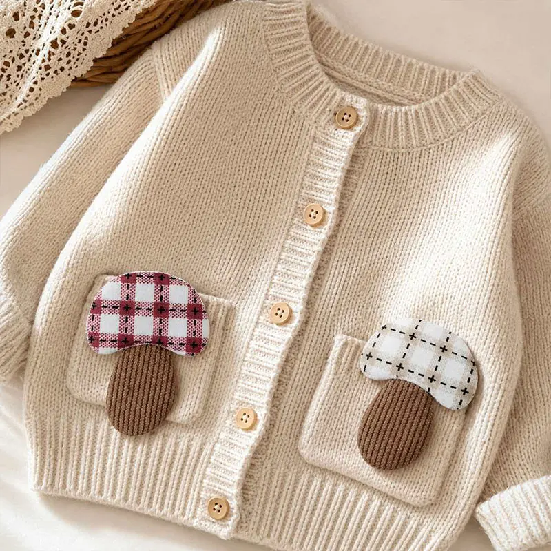 40 Stück 3*4,4cm Pilzform Haarspangen Zubehör Patches für DIY Kleidung Tasche Socken Dekoration – Detail 2
