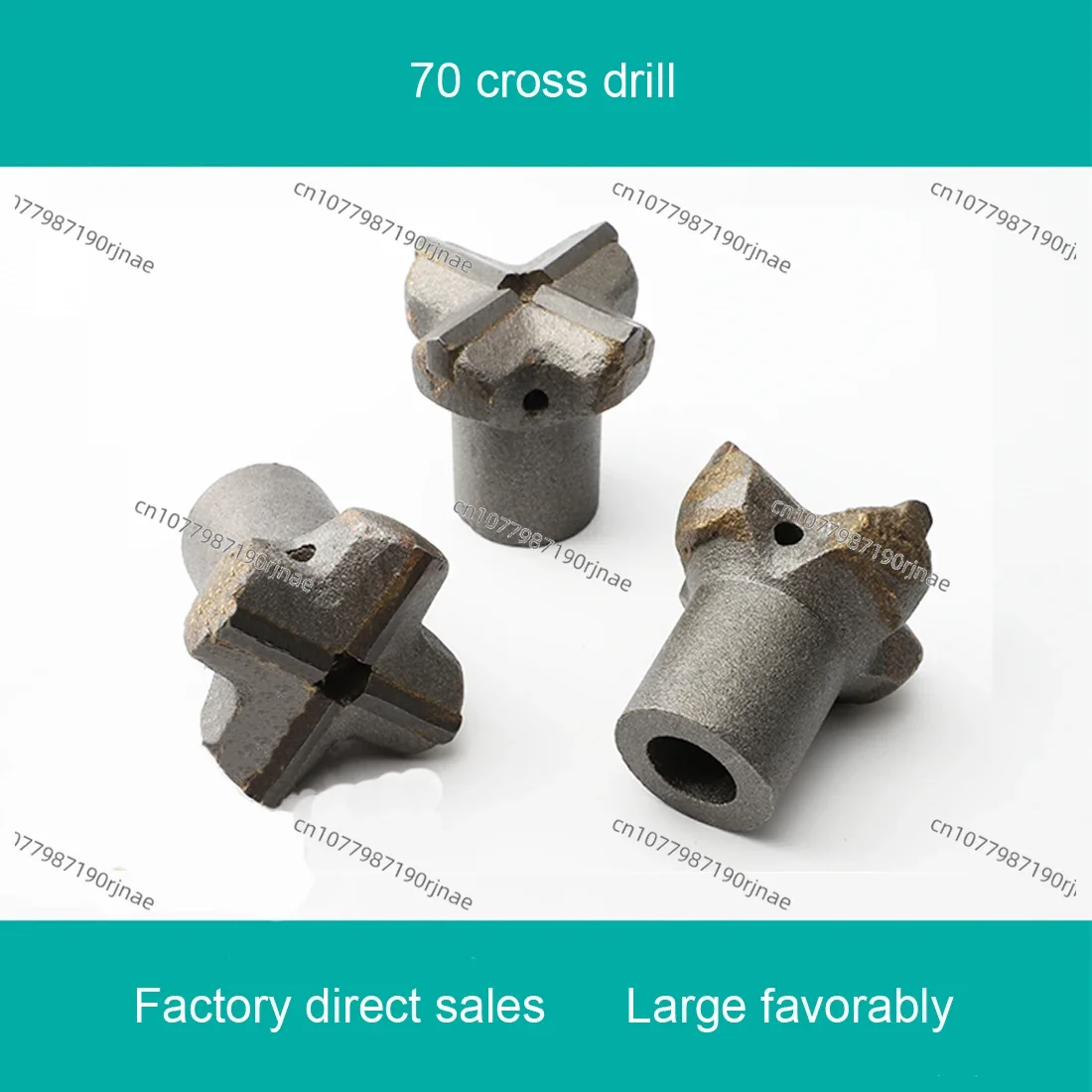 

1PC 32 34 36 38 40 42 46 50 55 60 70 80 90 100 Kaishan cross drill bit wind drill/Carbide Rock Drill Bits