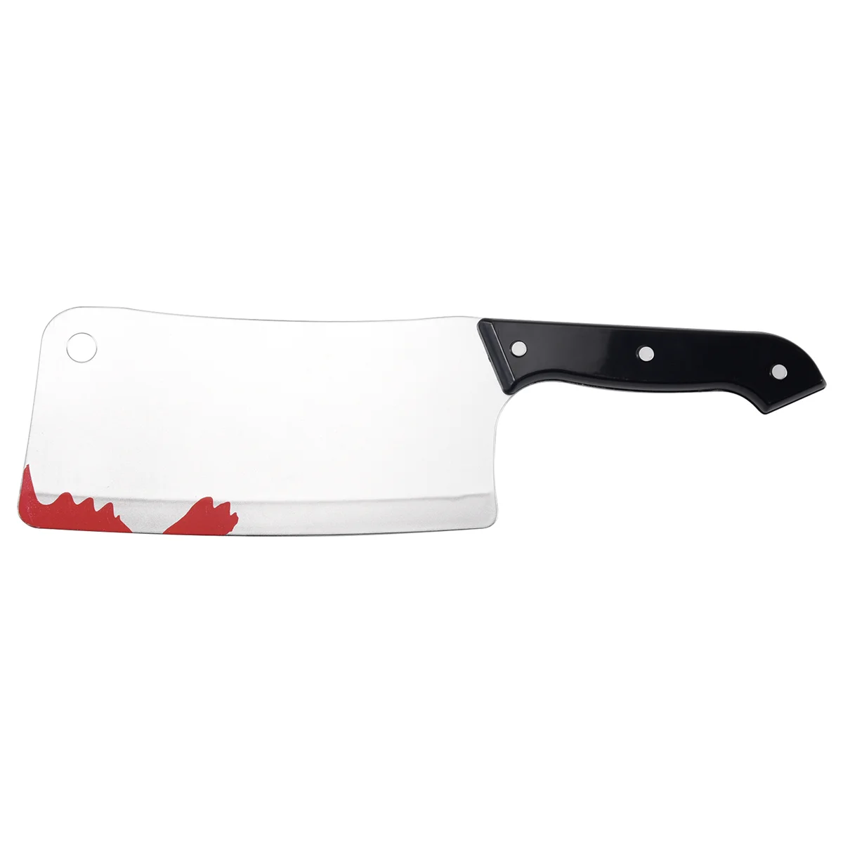 Bloody Cleaver, Fake Knifes Realistic Kitchen Cleaver Prop for Halloween Prank Toys Stage Props