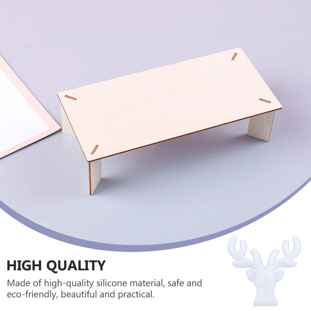 

1 комплект, силиконовая форма в форме рога, сделай сам, настольный орнамент, ремесленная форма для изготовления ювелирных изделий, подарок ручной работы, полимерный художественный инструмент, держатель для сережек