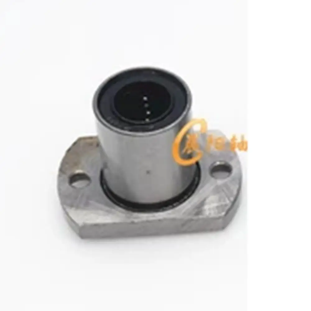 13mm Inner Dia Oval Flange Mount Linear Motion Bushing Ball Bearing LMH13UU