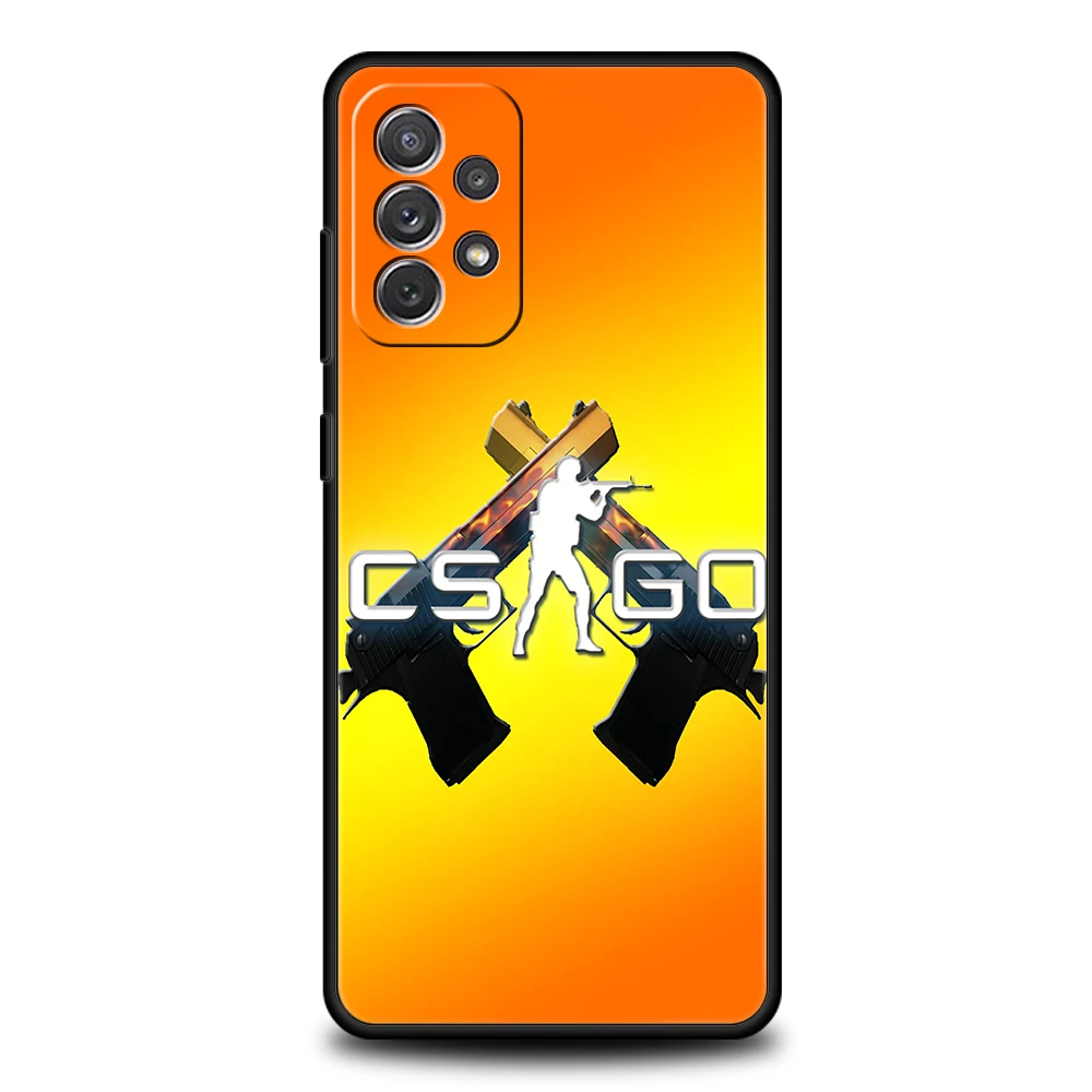 Counter Strike CS GO Hot Game Handyhülle für Samsung Galaxy A55 A35 A15 A14 A25 A54 A51 A71 A72 A73 A32 A52 A52S A41 5G Shell – Detail 6