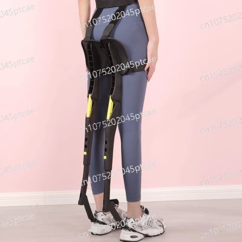 Sports Fishing Working Standing Chair   Folding Stool Portable Exoskeleton Motion Seat Adjustable Wearable Chair Outdoor