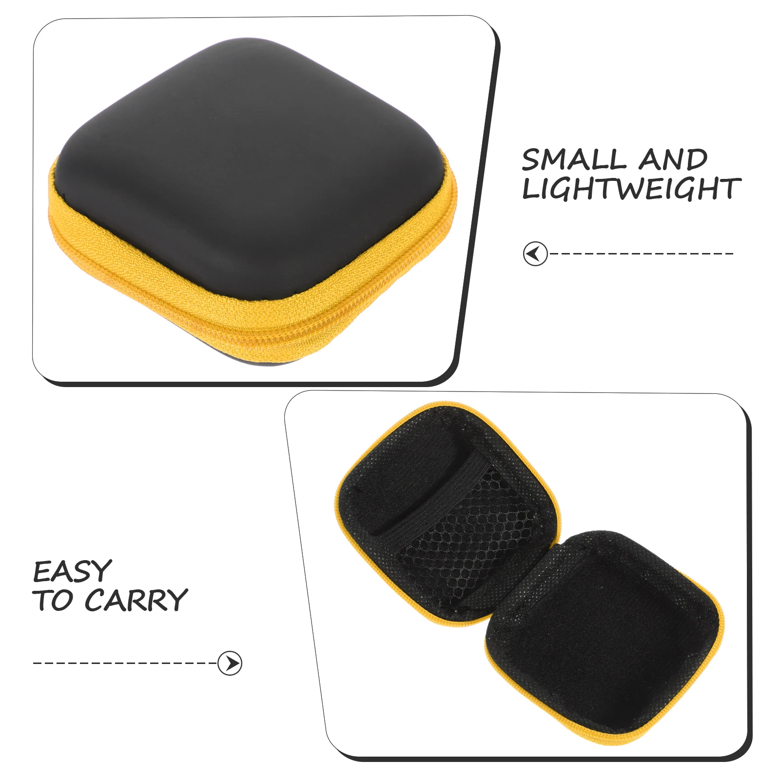 

1Pcs EVA Earbud Case Holder Travel Organizer for Earplugs and Electronic Accessories