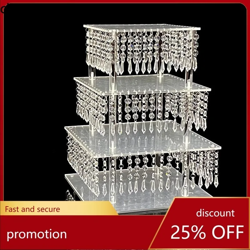 

Hxl wedding props acrylic dessert table stand party cake stand decoration