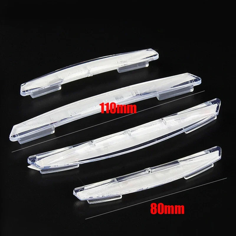 

4 Pcs Vehicle Styling Mouldings PVC Transparent Car Door Edge Anti-Collision Scratch Protector Guard Strip Exterior Parts