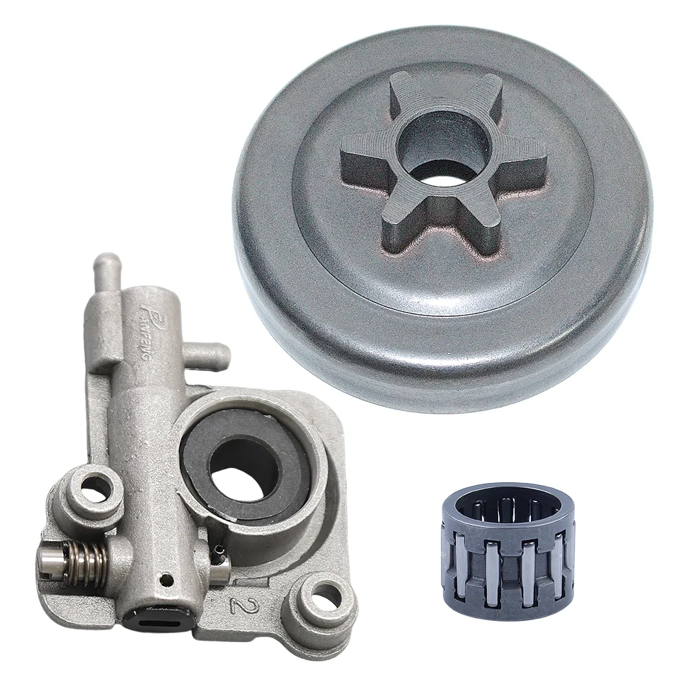 

Автоматическая масленка CS-3000 в сборе и барабан сцепления для бензопилы Echo CS-355T, замена 17500539133 P021010890