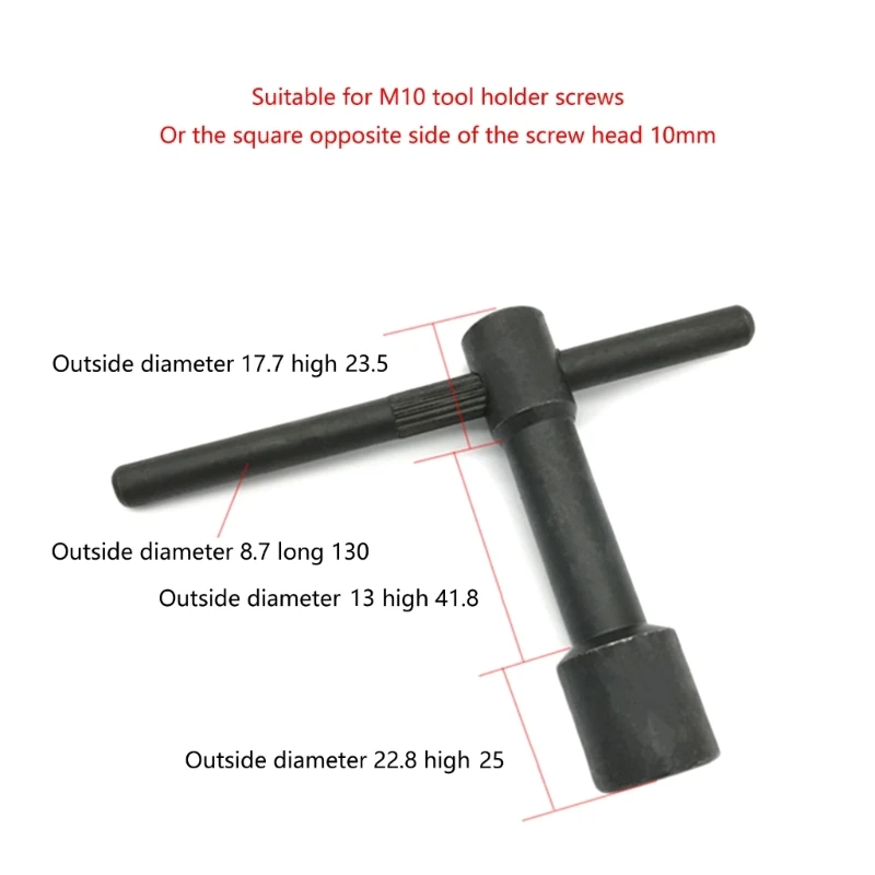 K1MF Screw Wrench 8mm 10mm 12mm Steel Screw Wrench Inner Square for CNC Router