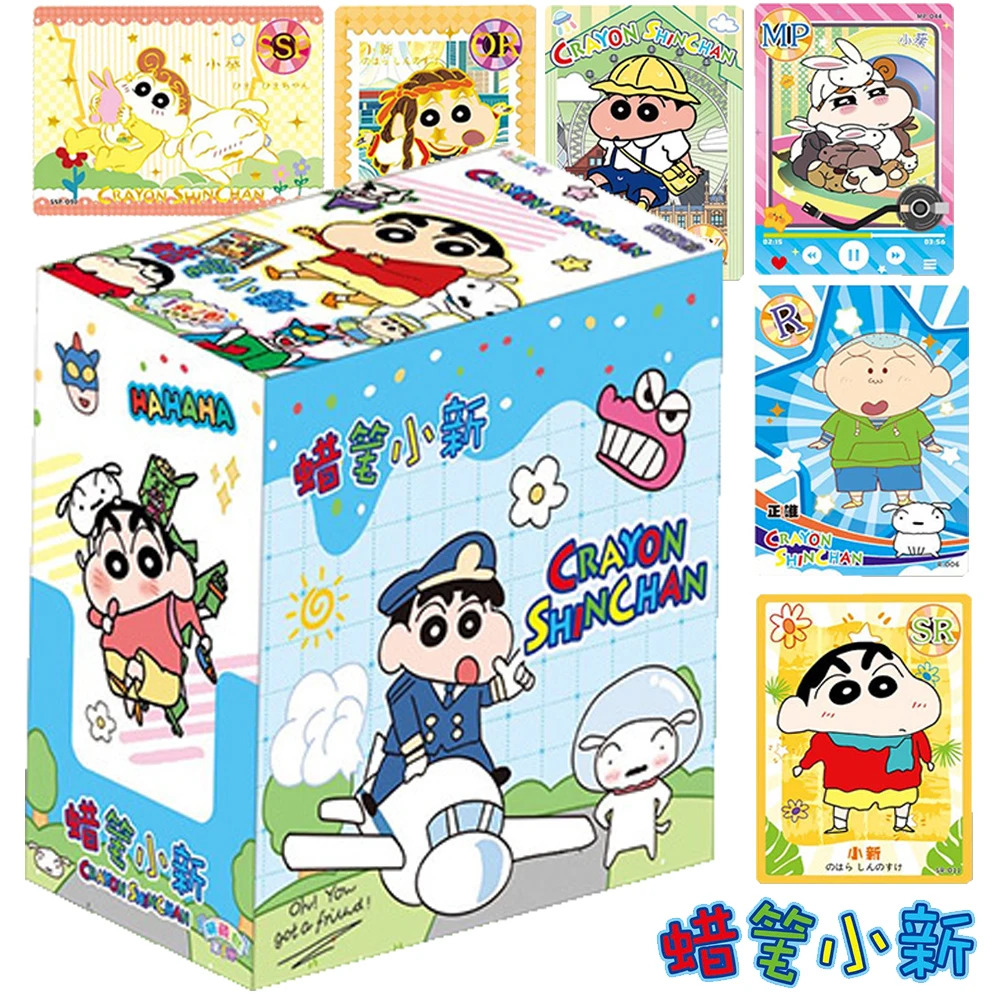 

Genuine Crayon Shinchan Card For Children Boochan Suotome Ai Popular And Humorous Anime Limited Game Collection Card Table Gifts