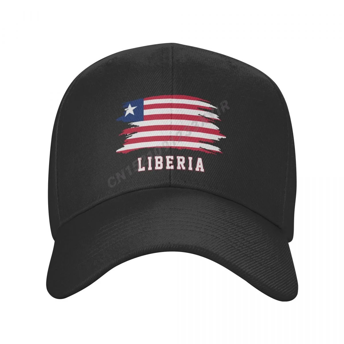 Baseball Cap Liberia Flag Cool Liberian Fans Wild Sun Shade Peaked Adjustable Outdoor Caps for Men Women