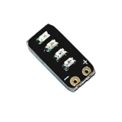 3.7~4.2V metering module 1 series ternary lithium battery power display led light mini