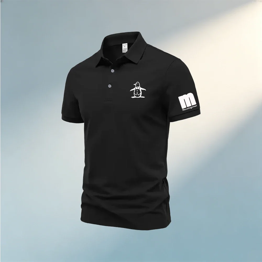 Herren Sport-Poloshirts Schnelltrocknend Feuchtigkeitsableitend Kurzarm Golf-Tee Lässige Outdoor-Sommer-Tops Top-Verkauf Athletische Activewear