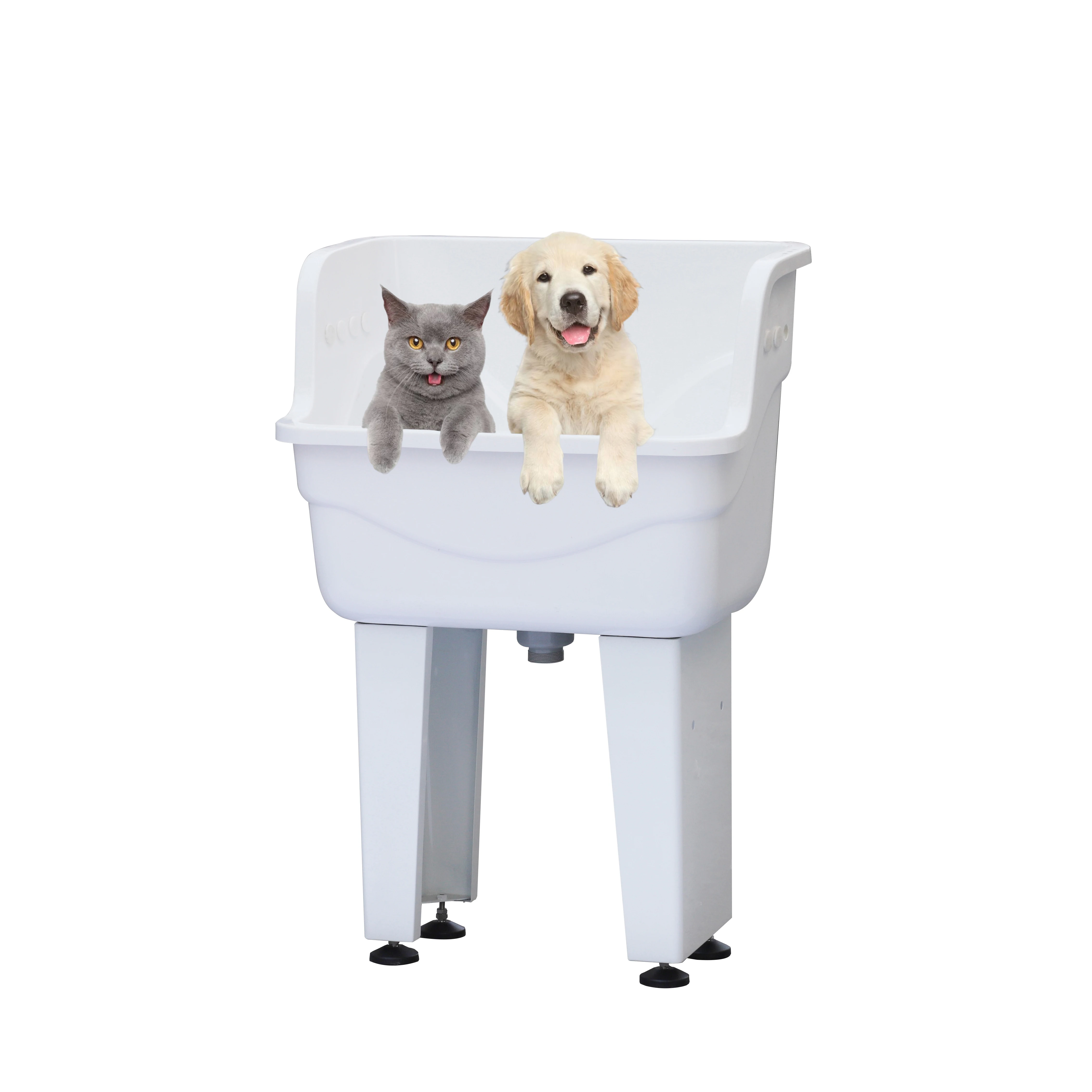

Pet Spa Dog Bathtub Stand Acrylic Tub Pet Shower Bathing Cleaning Bath Tub Dog Wash Station Pet Bathtub