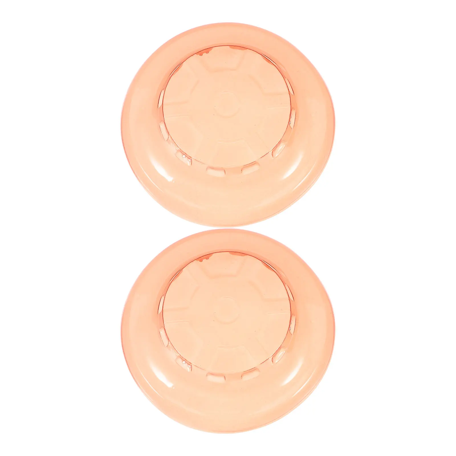 

2Pcs Plastic Smoke Cover Plate for Home Office Mall Use Easy Install False Alarm Reduction Smoke Protection