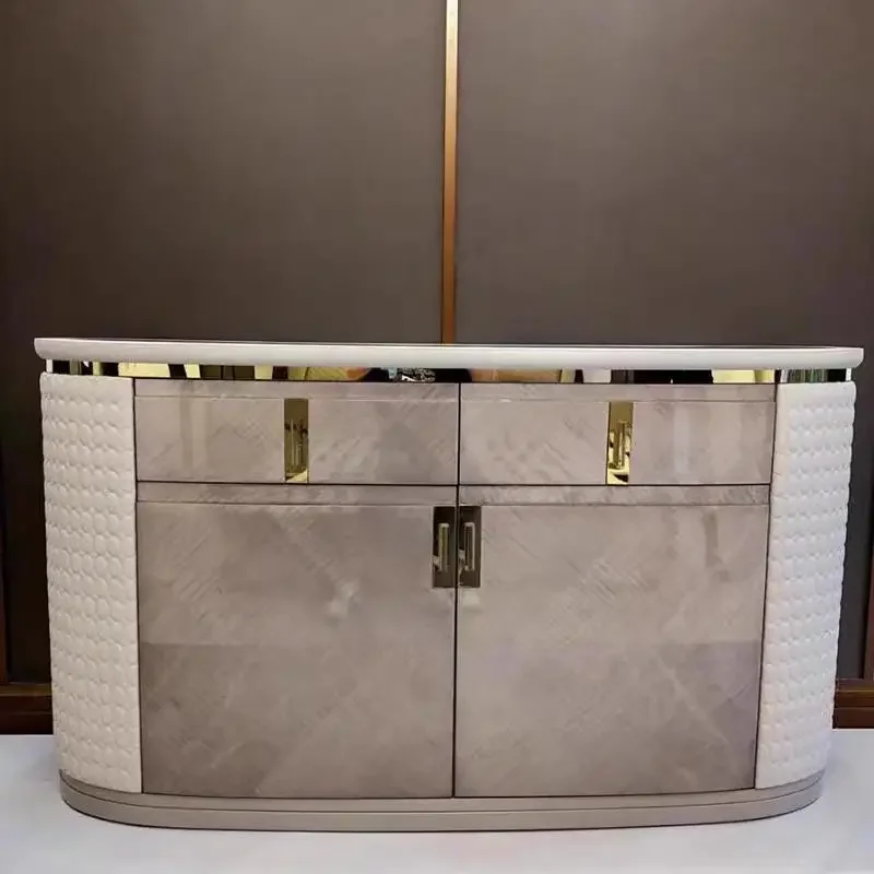 

Painted dining side cabinet TV cabinet Modern simple entrance Decorative Storage cabinet Bedroom