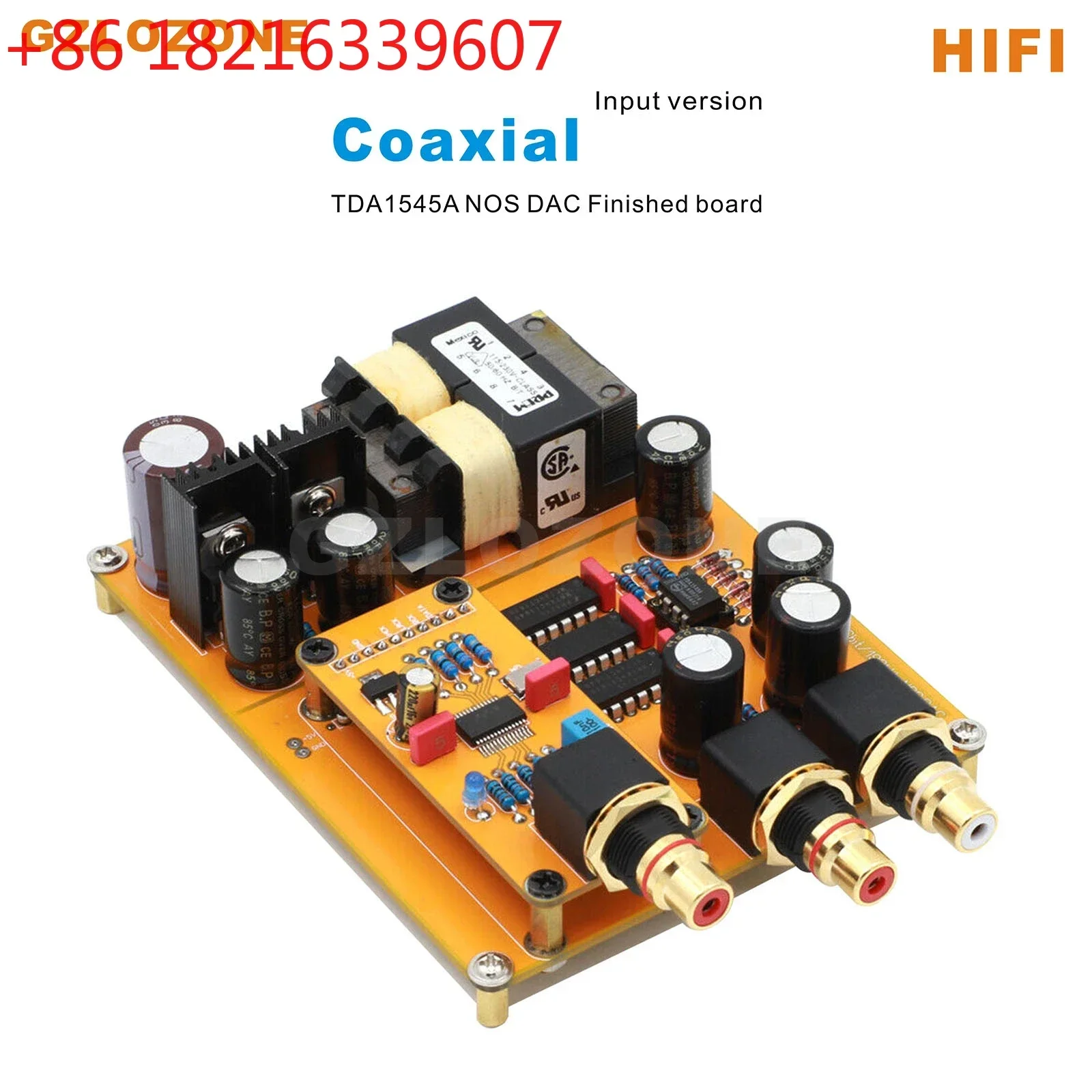 Classic TDA-1545A NOS DAC Board Decoder Support IIS COAX Or USB Input