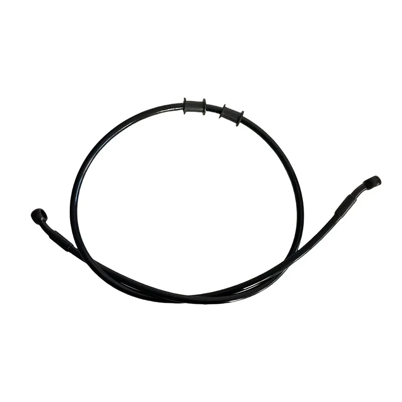 AN3 Moto Hydraulic Stainless Steel Braided Brake Hose Reinforced Brake Clutch Pipe M10 0° 28° 90° Front Rear Ptfe Brake Hose1/8