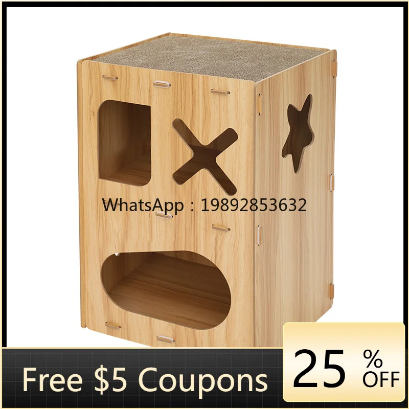 

ZZ Wyj Cat Nest Four Seasons Universal Closed Cat House Summer Sleeping Pet Supplies