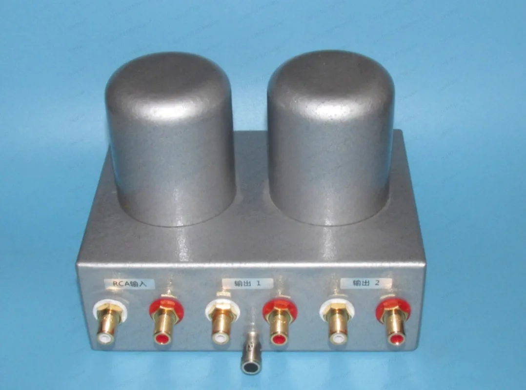 Audio cow signal splitter, signal one point two, stereo to dual stereo