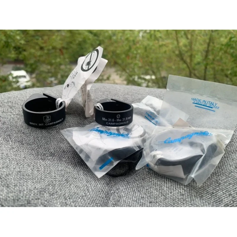 Braçadeira de selim para CAMPAGNOLO CP, tamanho do quadro de 31,6–31,9 mm compatível com selim de bicicleta de estrada de 27,2 mm