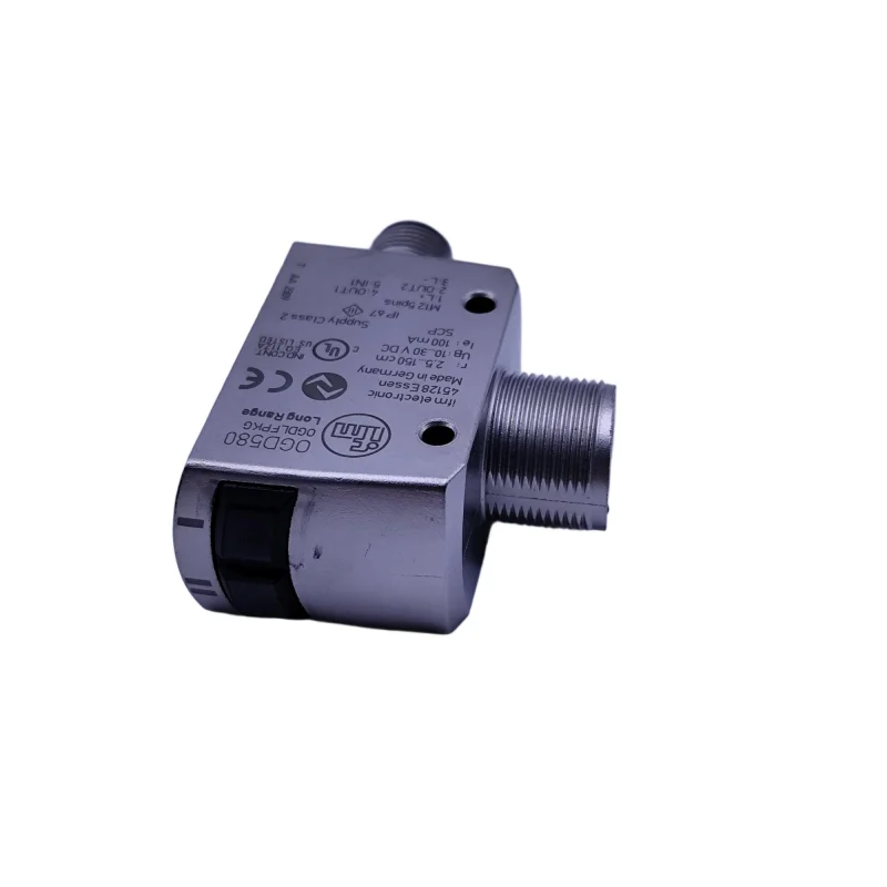 Sensor de distância IFM OGD580 Sensor de medição La ser com IO-Link para automação industrial