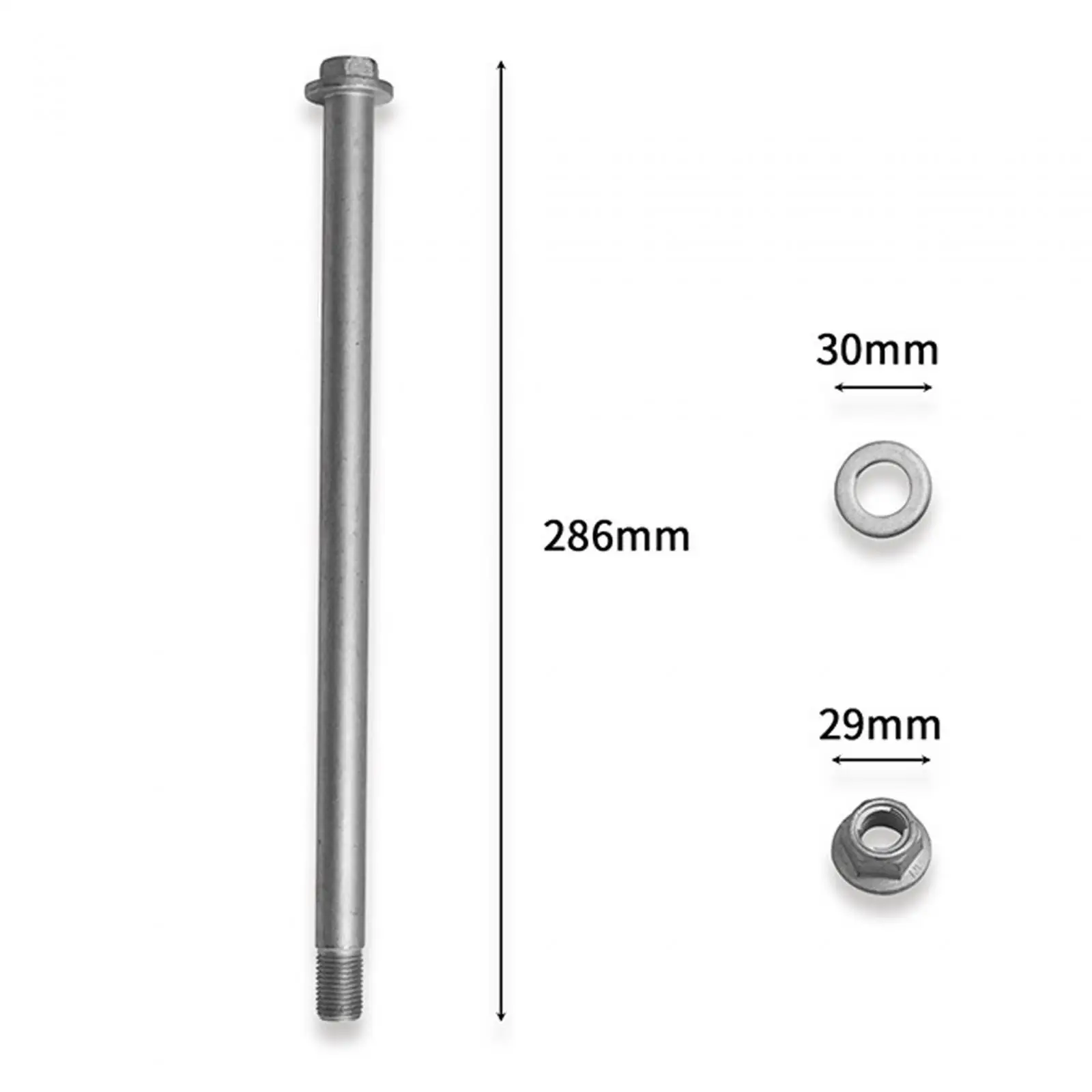 Schwingenbolzen Motorrad Professionelle Schrauben Dichtung Mutter Unterlegscheibe für TRX450R
