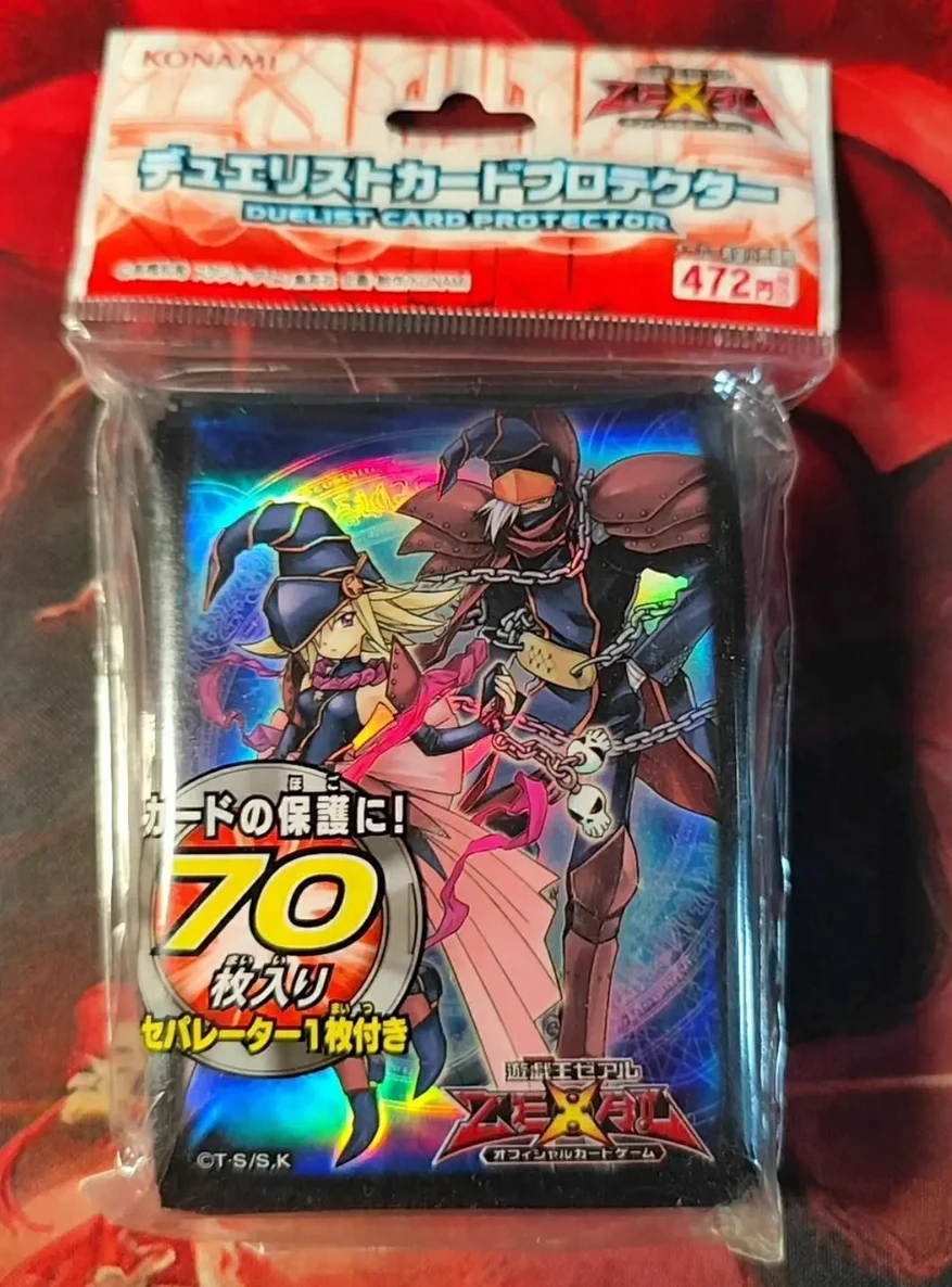 

70Pcs Yugioh KONAMI Duel Monsters Gagaga Girl Magician Collection Official Sealed Duelist Card Protector Sleeves