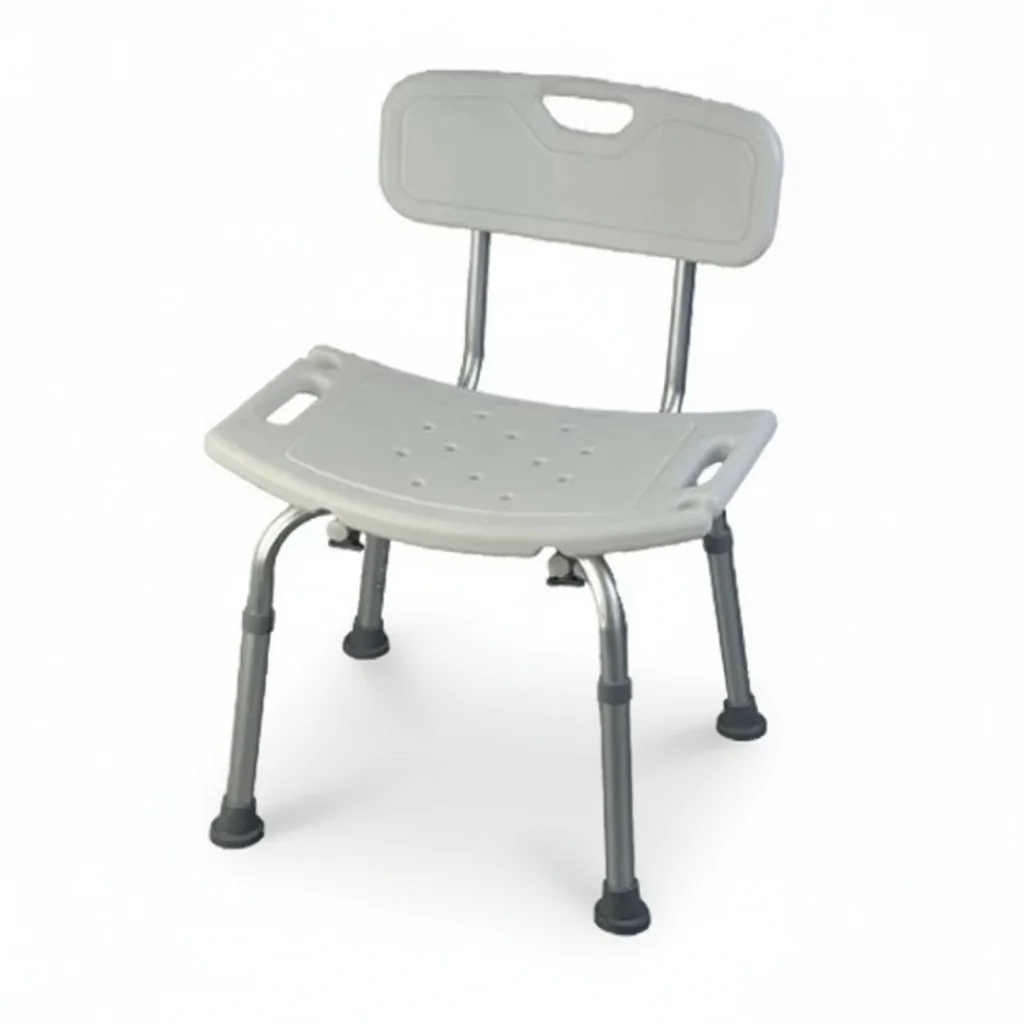 

Стул для душа, регулируемый по высоте 72-84 см, с порошковым покрытием, усиленный, для пожилых людей и людей с ограниченными возможностями