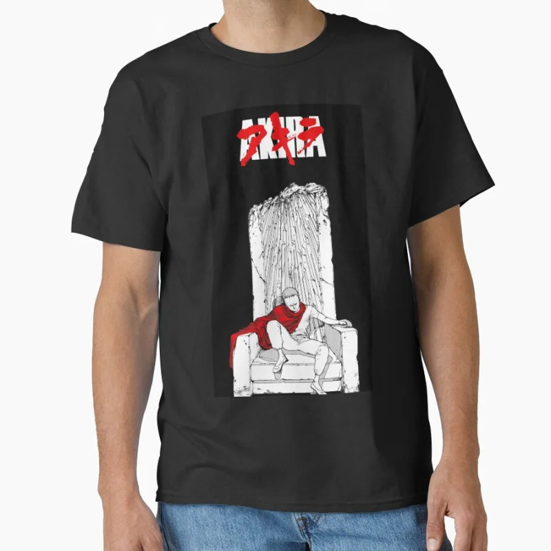 

Akira Throne Tetsuo Neo Tokyo Explosion Cyberpunk Anime T shirt Large size Tops Manga Graphic Print Y2k Clothes Cartoon Tee