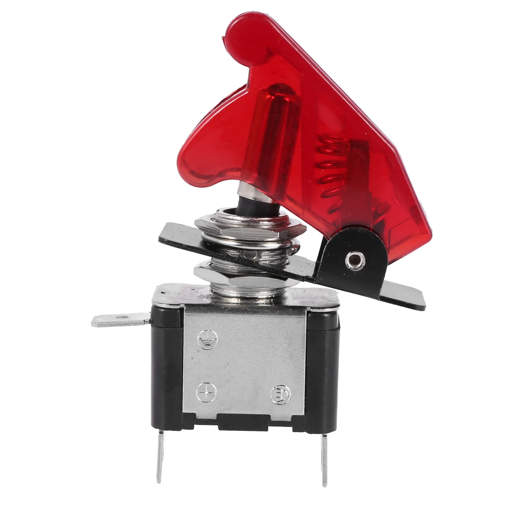 Toggle Rocker Switch Control, luz LED, ligado, desligado, 2 pinos, tampa do caminhão do carro, 12V, 20A