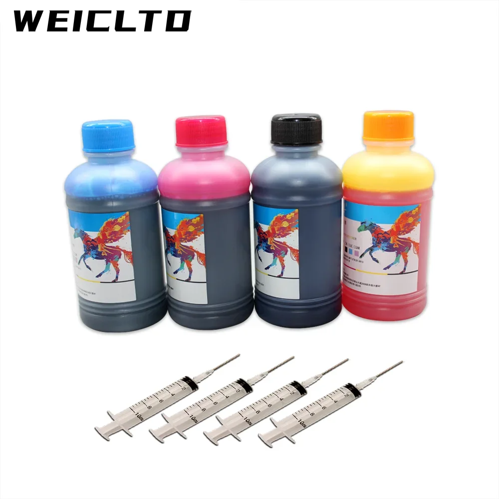 932 933 HP932 HP933 HP932XL HP933XL 4PC 250ML Refill Dye Ink for HP Officejet 6100 6600 6700 7610 7612 7110 7510 7512 Printers