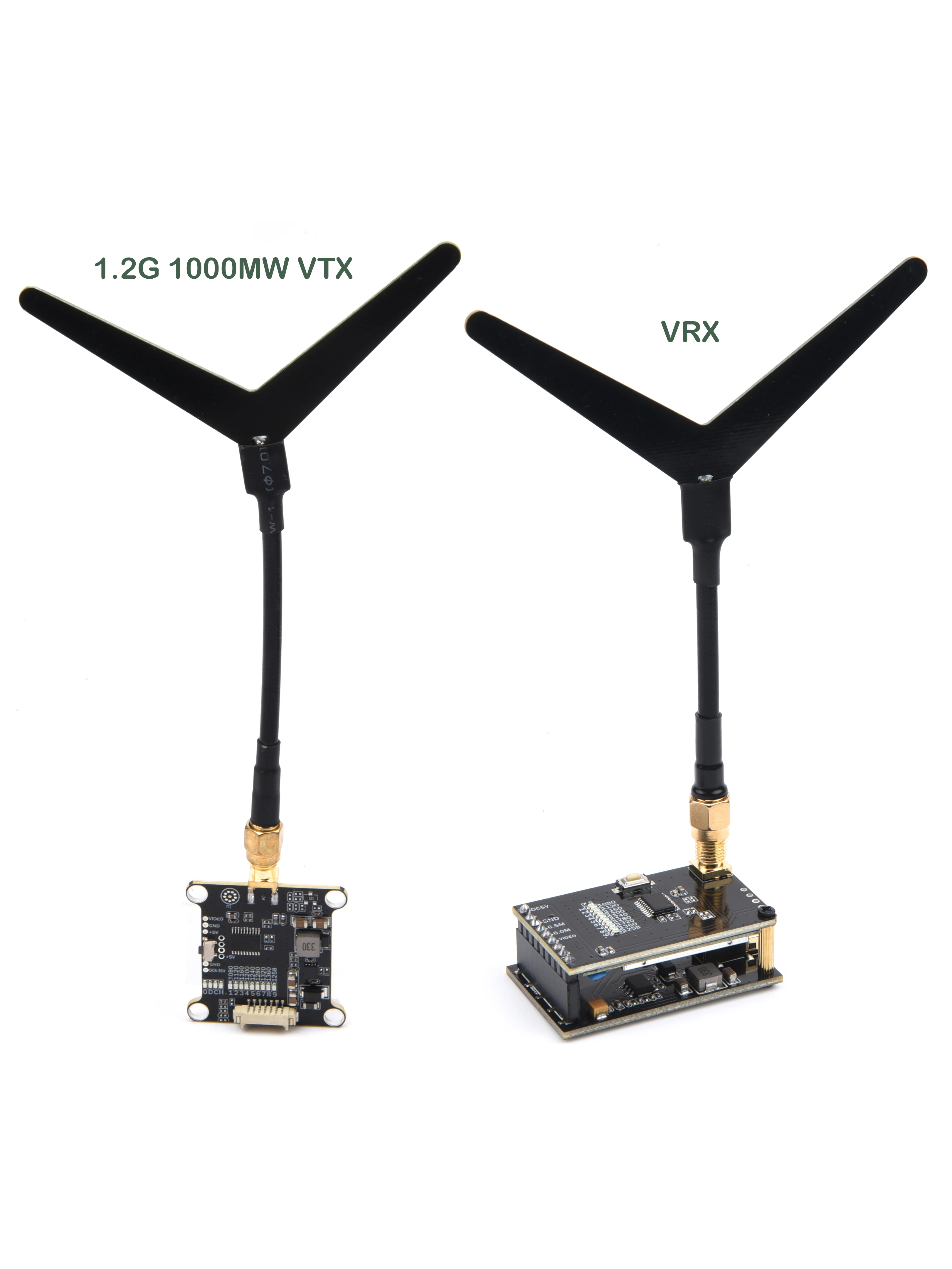 FPV 1.2G 0.1mW/25mW/200mW/1000mW 8CH Transmitter TX & Receiver RX FPV Combo for RC Models Drone Quad Enhancement Booster