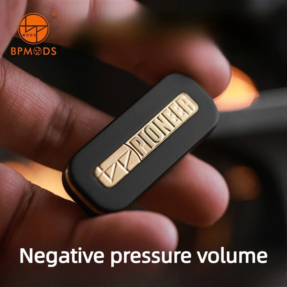 

BPMODS EDC Pioneer Mechanical Stainless Steel Dense Track Fingertip Push Card Decompression Toy