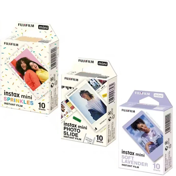 Fujifilm Instax Mini Film Wit 10 20 40 60 80 100 Vellen Voor FUJI Instant Fotocamera Mini 12/11 Mini 9 8 7 70 90 Filmcamera