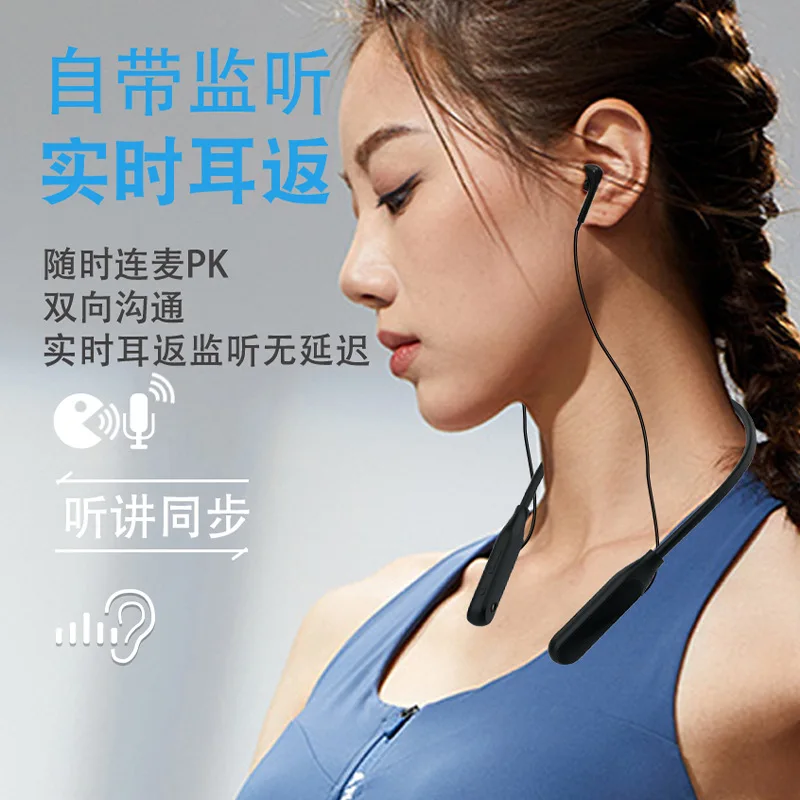 Luxmoc K36 Neckband Wireless Live Headset Professional Mobile Phone Live Headphones Wireless Sound Card Bluetooth Live Earphone image 5