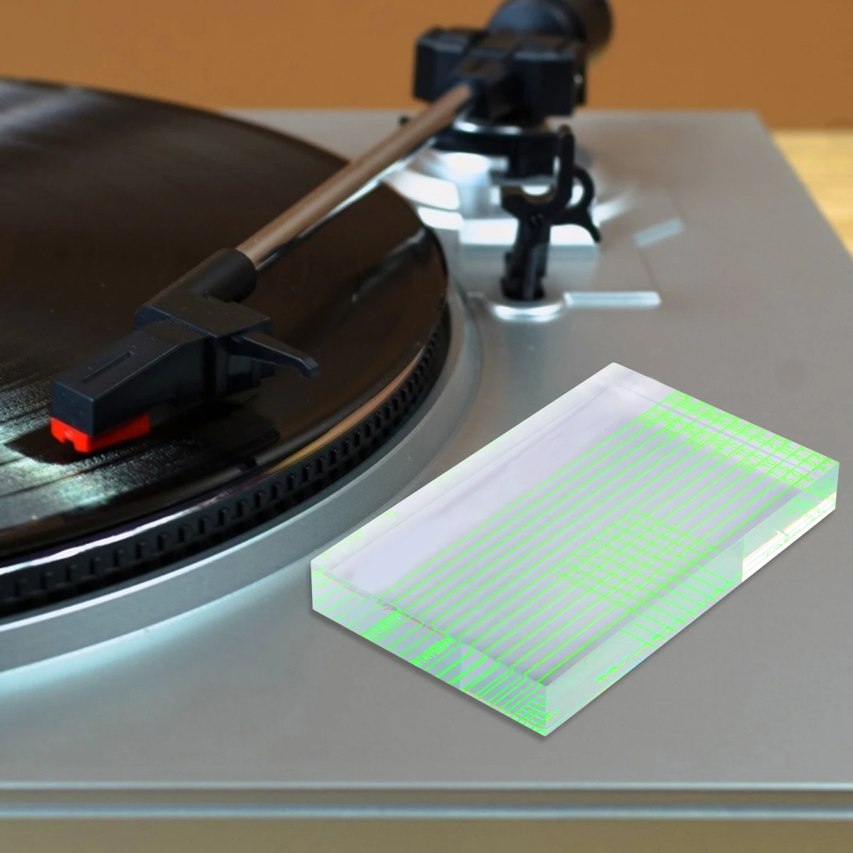 

Vinyl Machine Adjustment Tools Phonograph Horizontal Measurement Device Turntable Alignment Ruler Player Calibration DJ