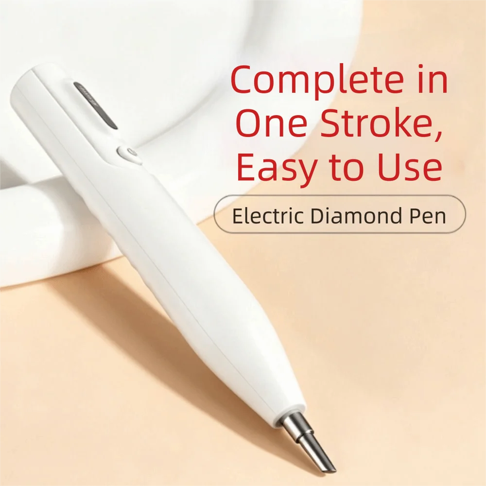 Absorbing Diamond Electric Diamond Painting Pen Metal Tip Painting Tool Diamond Painting Tool Electric Suction Magic Tool Pen view 2