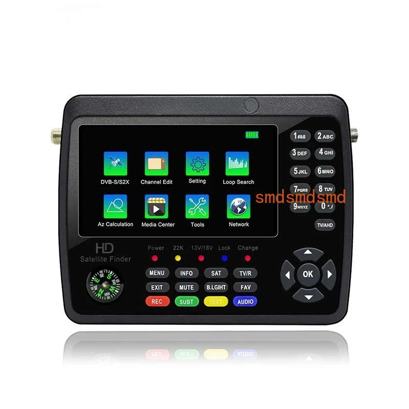 V10 Finder Max Max+ Ibravebox HD Satellite TV Signal Sat Finder DVB-S/S2/S2X AHD H.265 Signal Meter Satellite Sat Finder for LNB