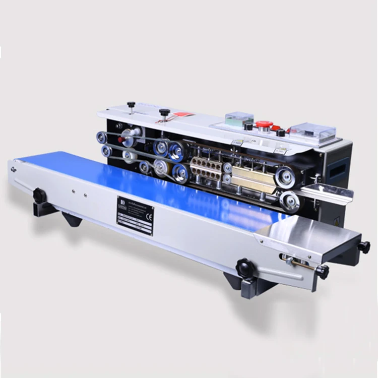 

Vertical Continuous Band Sealer, Heat Pouch plastic Bag Continuous Sealer Automatic Sealing Machine