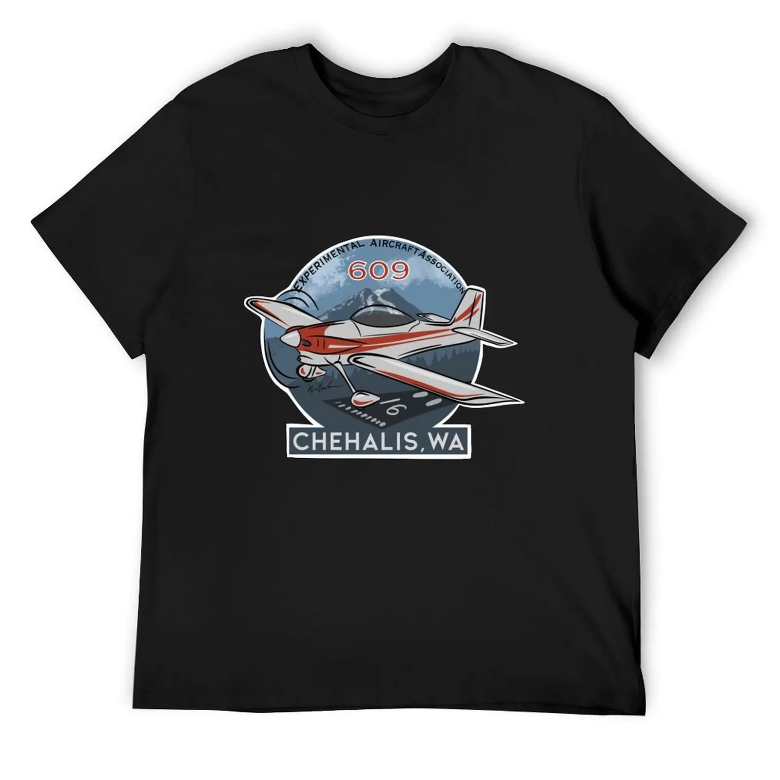 

EAA Chapter 609 Chehalis Washington T-Shirt valentines boutique clothes Luxury man topping men tshirt