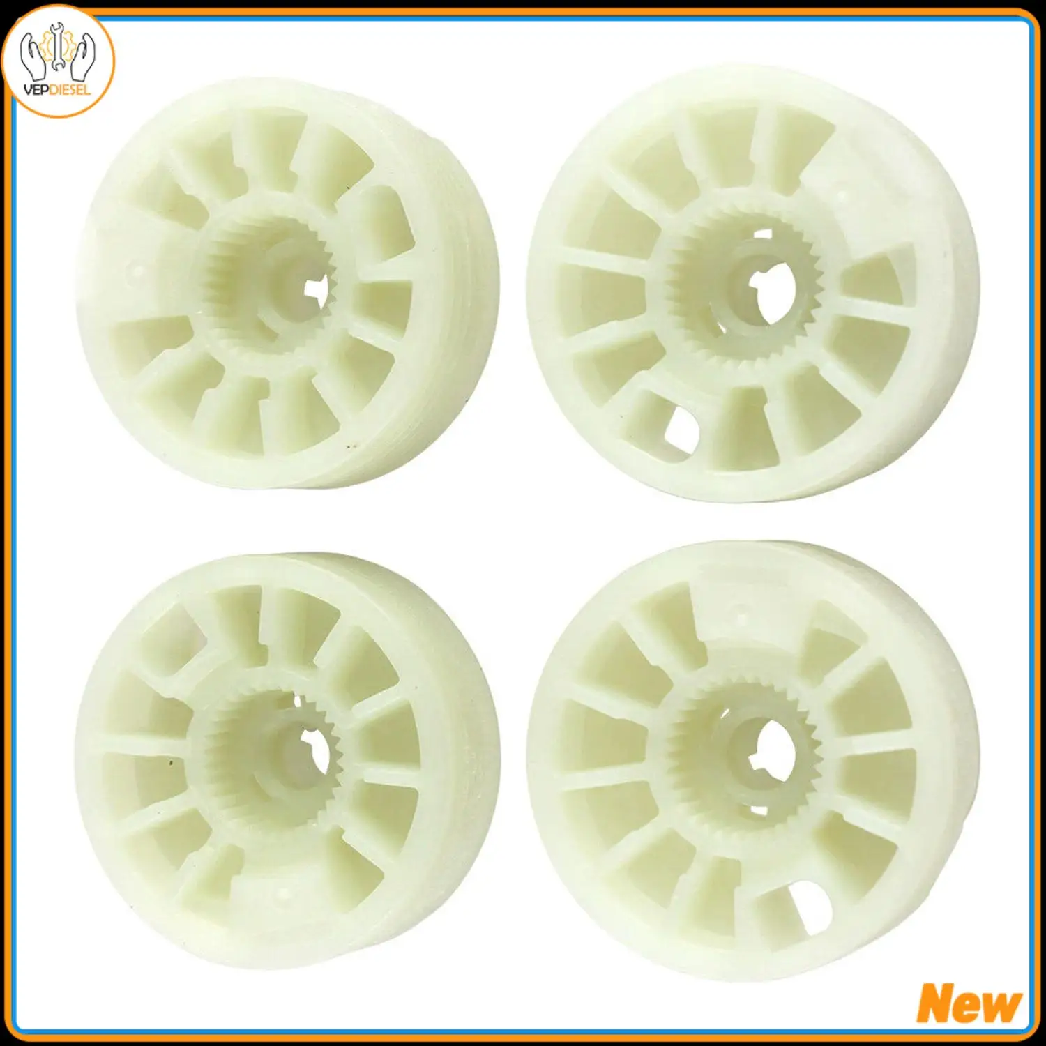 

4pcs New Window Regulator Sprocket Spool For Kia Optima 2016-2020 Pulley Repair Fix 82471-D3011 Auto Parts